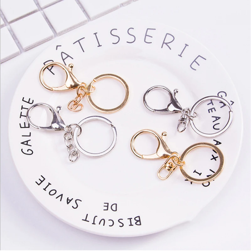 1Pcs 30mm Key Ring Long Popular classic 2 styles Plated lobster clasp key hook chain jewelry making for keychain
1Pcs 30mm Key Ring Long Popular classic 2 styles Plated lobster clasp key hook chain jewelry making for keychain