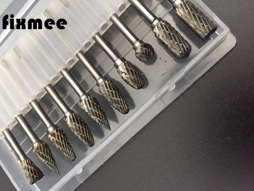 1/8" Shank Tungsten Carbide Milling Cutter Rotary Tool Tungsten Steel Carbide Burr Set Dremel Wood Carving Bit Accessories
1/8" Shank Tungsten Carbide Milling Cutter Rotary Tool Tungsten Steel Carbide Burr Set Dremel Wood Carving Bit Accessories
