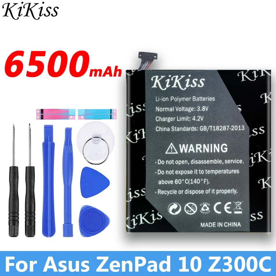 For ASUS Battery for ASUS ZenPad 10 Z300C Z300M Z300CL Z300CG P023 P01T 10.1 ZenPad10 C11P1502 Battery 6500mAh KiKiss Battery
For ASUS Battery for ASUS ZenPad 10 Z300C Z300M Z300CL Z300CG P023 P01T 10.1 ZenPad10 C11P1502 Battery 6500mAh KiKiss Battery