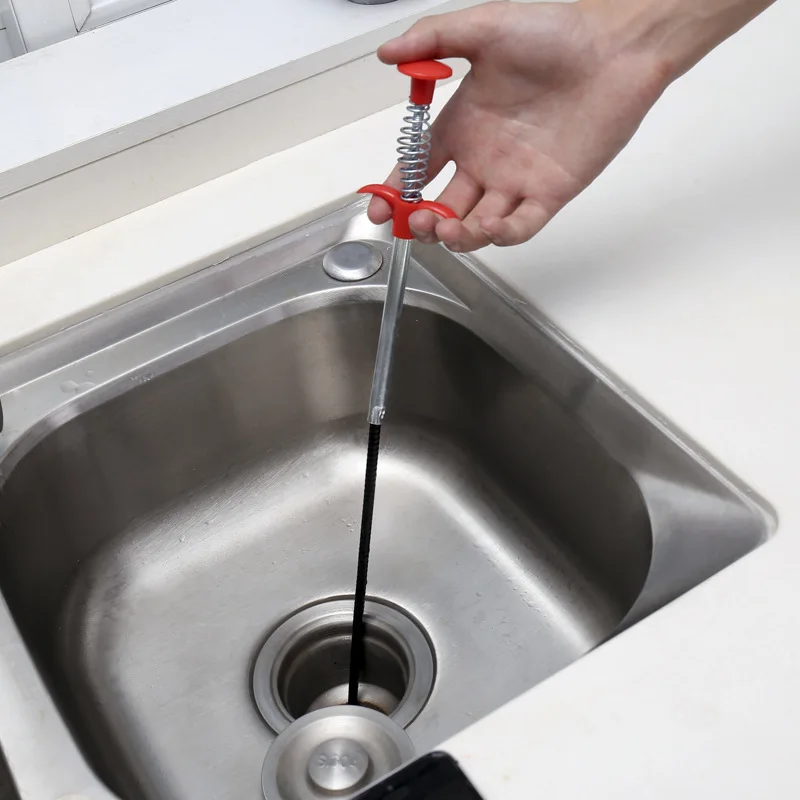 Dredging Tools Drain Snake Cleaning Sticks Cog Remover Hair Hook Spring Pipe Drain Cleaner Filter Tools Kitchen Sink Household
Dredging Tools Drain Snake Cleaning Sticks Cog Remover Hair Hook Spring Pipe Drain Cleaner Filter Tools Kitchen Sink Household