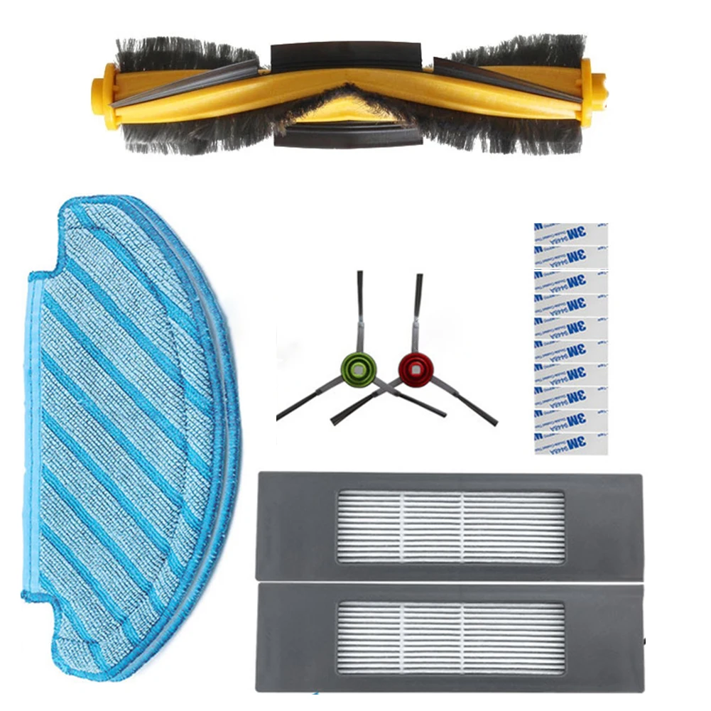 Filter Main Brush Side Brush Mopping Cloth For ECOVACS DEEBOT OZMO T8 AIVI T8 MAX Robot Vacuum Accessories Vacuum Cleaner Parts
Filter Main Brush Side Brush Mopping Cloth For ECOVACS DEEBOT OZMO T8 AIVI T8 MAX Robot Vacuum Accessories Vacuum Cleaner Parts