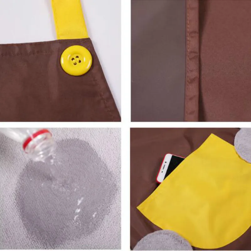 Cute Cartoon Rabbit Kitchen Apron Side Wipe Hands Waterproof Oxford Cloth Japanese Style Bib With Pocket Cleaning Tool WF928
Cute Cartoon Rabbit Kitchen Apron Side Wipe Hands Waterproof Oxford Cloth Japanese Style Bib With Pocket Cleaning Tool WF928