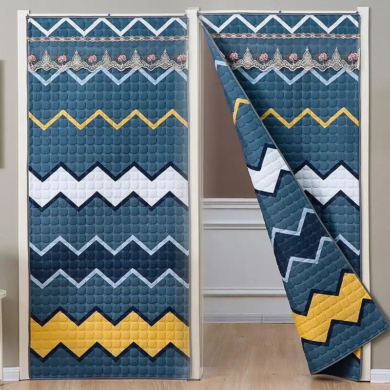 Autumn Winter Windproof Thicken Cotton Door Curtain Home Cold-proof Sealed Keep Warm Signle Open Insulation Door Curtains Use
Autumn Winter Windproof Thicken Cotton Door Curtain Home Cold-proof Sealed Keep Warm Signle Open Insulation Door Curtains Use