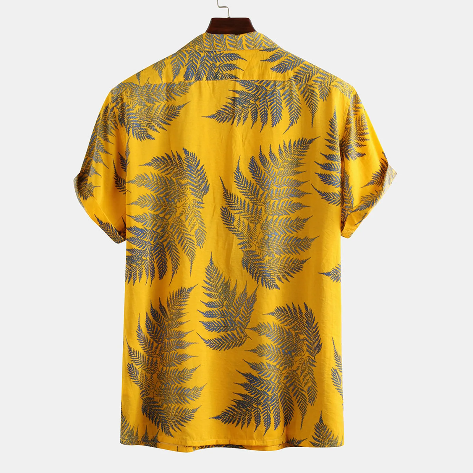 Men Shirts Spring Summer Casual Slim Printed Short Sleeve Beach Shirts Top Blouse Fashion Male Casual Beach Wear Clothes NEW
Men Shirts Spring Summer Casual Slim Printed Short Sleeve Beach Shirts Top Blouse Fashion Male Casual Beach Wear Clothes NEW