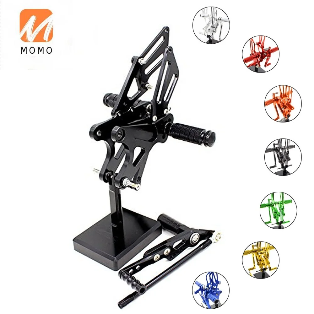 Алюминиевые Регулируемые подножки для мотоцикла, задняя педаль, подножка
Алюминиевые Регулируемые подножки для мотоцикла, задняя педаль, подножка