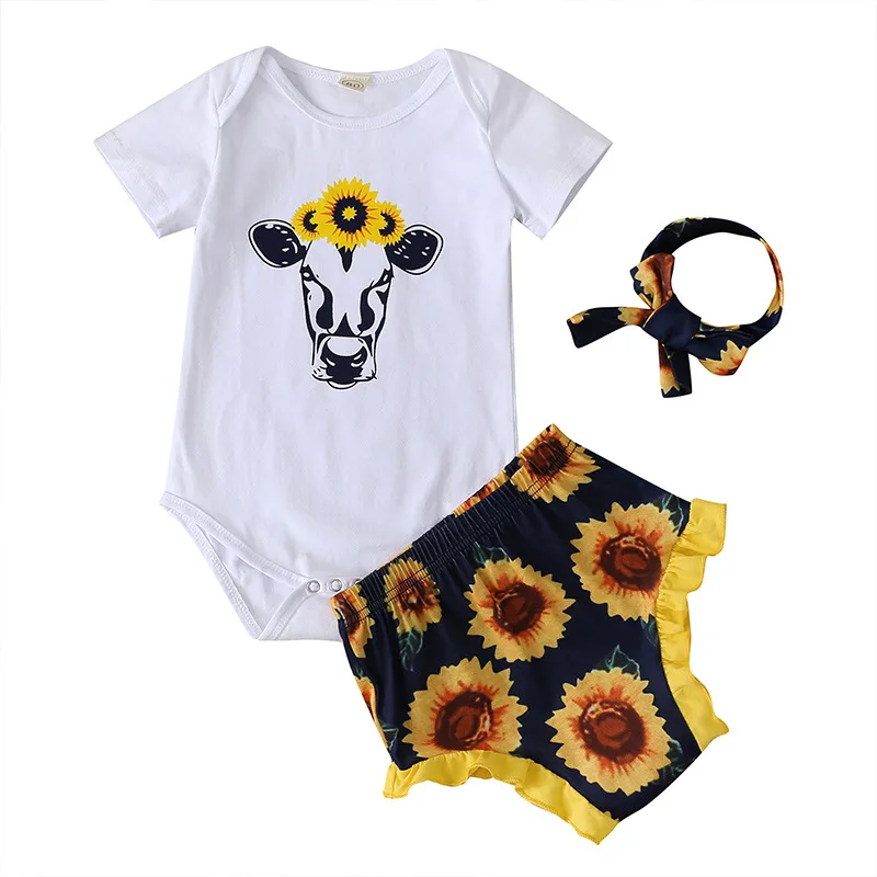 Fashionable New Summer Baby Suit Cotton Short Sleeve Printed Cartoon Baby T-shirt Short Sleeve Suit
Fashionable New Summer Baby Suit Cotton Short Sleeve Printed Cartoon Baby T-shirt Short Sleeve Suit