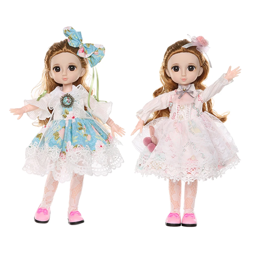 32cm Moveable Jointed Flexible Girl Fashion Doll Princess Toy with Clothing
32cm Moveable Jointed Flexible Girl Fashion Doll Princess Toy with Clothing