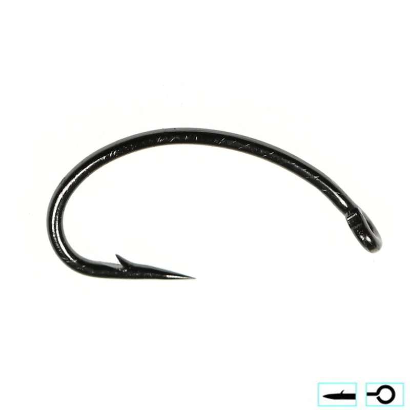 100PCS Fly Tying Hook Nymph Bug Shrimp Scud Pupae Larvae Caddis Flies Fishing Hooks #8~#16
100PCS Fly Tying Hook Nymph Bug Shrimp Scud Pupae Larvae Caddis Flies Fishing Hooks #8~#16