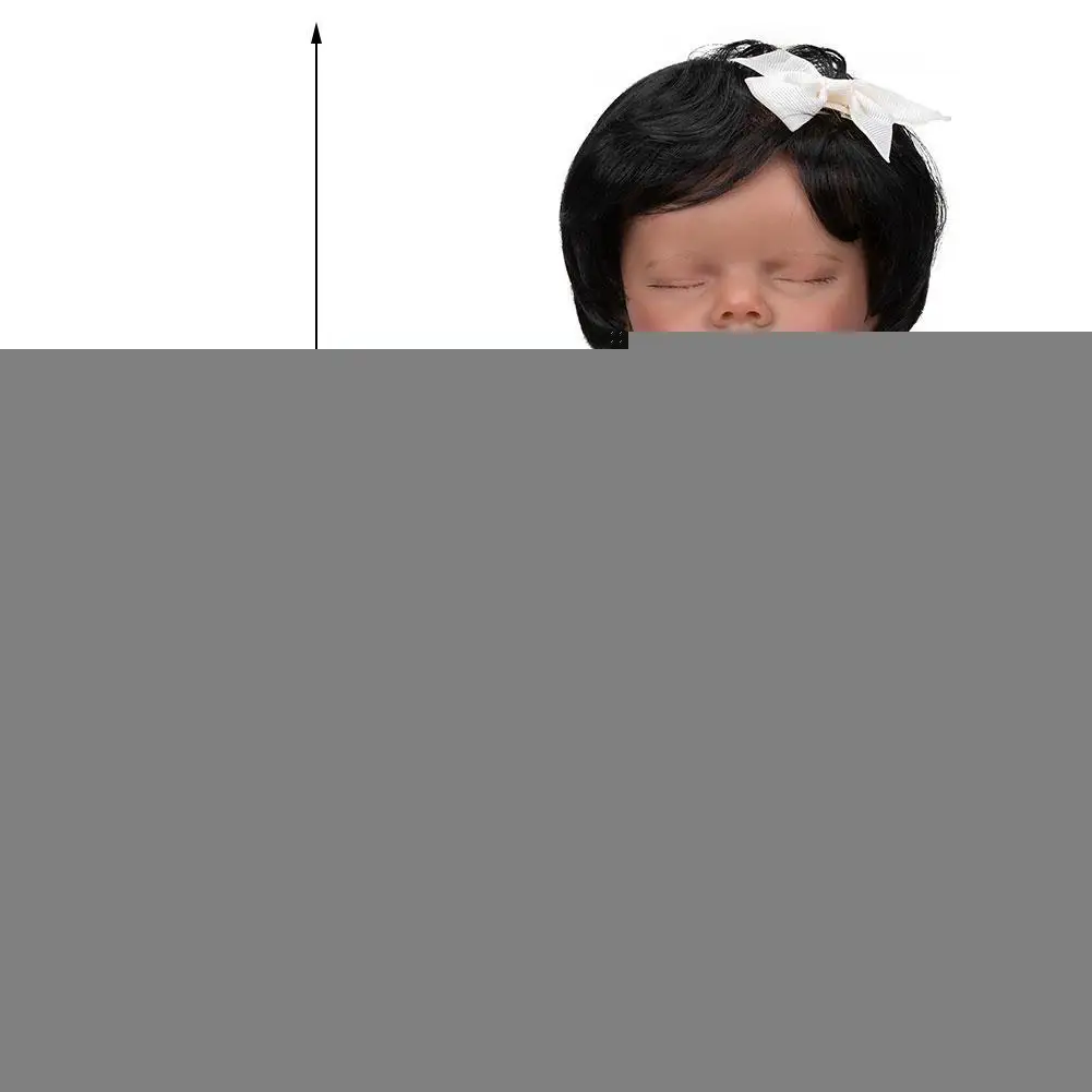 18.5 Inch 47cm Cute Silicone Baby Doll With White Clothes Closed Lifelike Sleeping White Bowknot Toddler Doll Eyes Rebirth S0U6
18.5 Inch 47cm Cute Silicone Baby Doll With White Clothes Closed Lifelike Sleeping White Bowknot Toddler Doll Eyes Rebirth S0U6