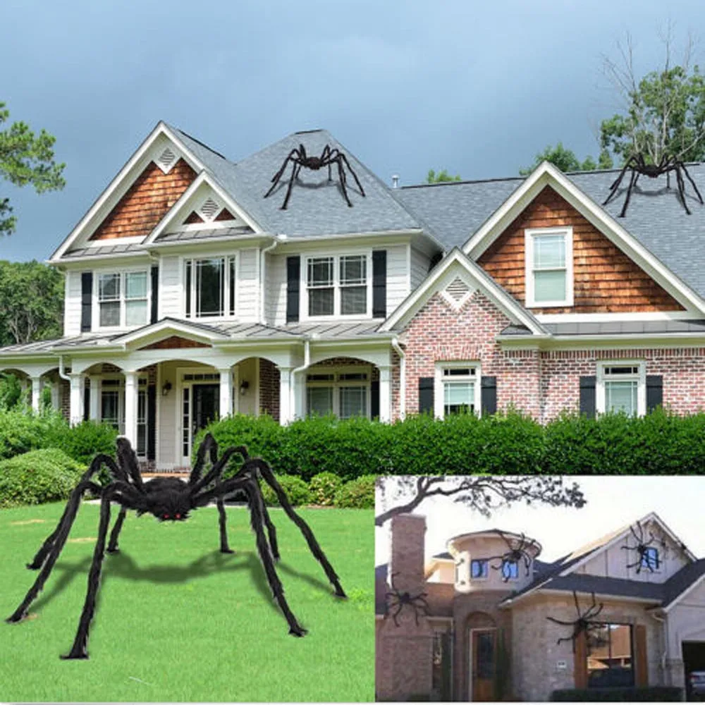 Black Hairy Giant Spider Decoration Halloween Decoration Prop Haunted House Decor Holiday Spider Decorations Party Decoration
Black Hairy Giant Spider Decoration Halloween Decoration Prop Haunted House Decor Holiday Spider Decorations Party Decoration