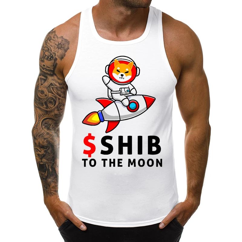 Fashion $Shib To the Moon Men Tank Tops Shiba Token Shiba Inu Crypto Printed Sleeveless Tee Casual Singlet Cool Vest
Fashion $Shib To the Moon Men Tank Tops Shiba Token Shiba Inu Crypto Printed Sleeveless Tee Casual Singlet Cool Vest