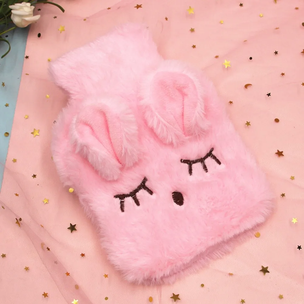 Winter Cartoon Plush Squinting Rabbit Hand Warmer Removable Washable Installation Water-filled Super Cute Animal Hot Water Bag
Winter Cartoon Plush Squinting Rabbit Hand Warmer Removable Washable Installation Water-filled Super Cute Animal Hot Water Bag