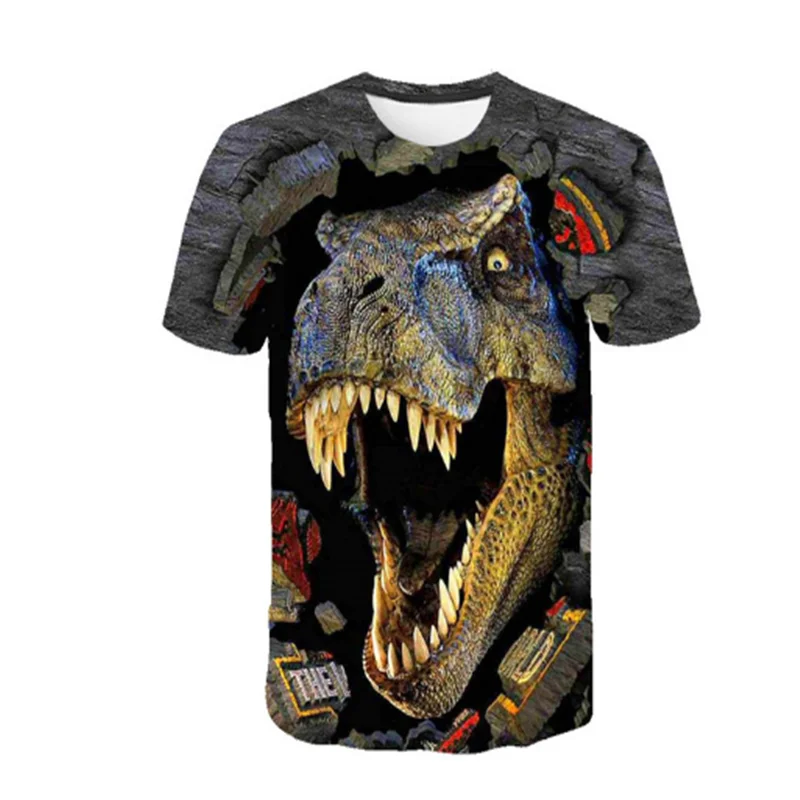Boys & Girls Cartoon T-shirts Kids Dinosaur Print 3D T Shirt For Boys Children Summer Short Sleeve T-shirt Tops Clothing
Boys & Girls Cartoon T-shirts Kids Dinosaur Print 3D T Shirt For Boys Children Summer Short Sleeve T-shirt Tops Clothing