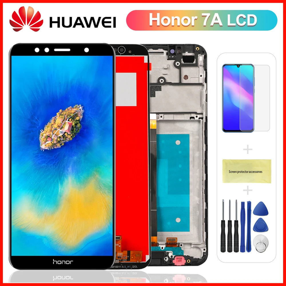 5,45 "Оригинальный ЖК-дисплей для Huawei Honor 7A, Honor 7S DUA-L22 L02 LX2, сенсорный экран для Honor 7A, дисплей с рамкой Y5 2018
5,45 "Оригинальный ЖК-дисплей для Huawei Honor 7A, Honor 7S DUA-L22 L02 LX2, сенсорный экран для Honor 7A, дисплей с рамкой Y5 2018