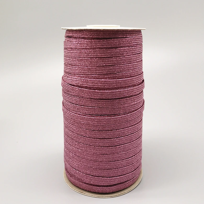 6MM Glitter Gold Silver Elastic Bands High Quality Rubber Band Ribbon DIY Sewing Trim Waist Band Garment Accessory 
6MM Glitter Gold Silver Elastic Bands High Quality Rubber Band Ribbon DIY Sewing Trim Waist Band Garment Accessory