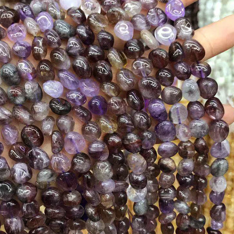 6-8mm 8-10mm Irregular Natural Purple Rutilated Quartz Stone Beads For Jewelry Making Loose Hair Crystal Beads DIY Bracelet 15''
6-8mm 8-10mm Irregular Natural Purple Rutilated Quartz Stone Beads For Jewelry Making Loose Hair Crystal Beads DIY Bracelet 15''