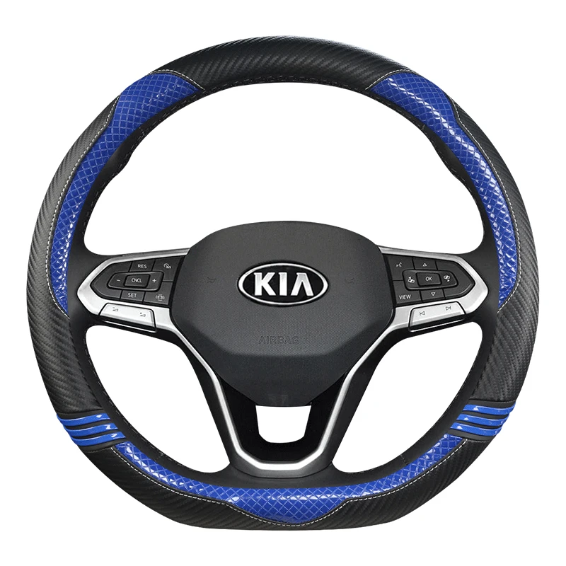 Leather Sport Car Steering Wheel Cover for Kia K2 K3 K4 K5 K3S KX1 KX3 KX5 KX7 Rio Soul Auto Accessories
Leather Sport Car Steering Wheel Cover for Kia K2 K3 K4 K5 K3S KX1 KX3 KX5 KX7 Rio Soul Auto Accessories