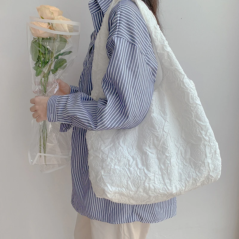 Handbag Women Bag Design 2021 Soft Cotton Large Capacity Foldable And Reusable Vegan Shopping Bags Fashion Shoulder Bag Tote Bag
Handbag Women Bag Design 2021 Soft Cotton Large Capacity Foldable And Reusable Vegan Shopping Bags Fashion Shoulder Bag Tote Bag