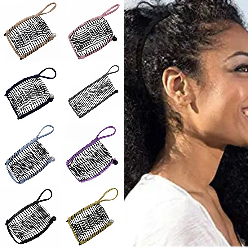 Women Banana Hair Pins Lazy Hair Comb Stretchable Hair Accessories Professional Hair Clip For Women Insert Comb Magic Hair Grips
Women Banana Hair Pins Lazy Hair Comb Stretchable Hair Accessories Professional Hair Clip For Women Insert Comb Magic Hair Grips