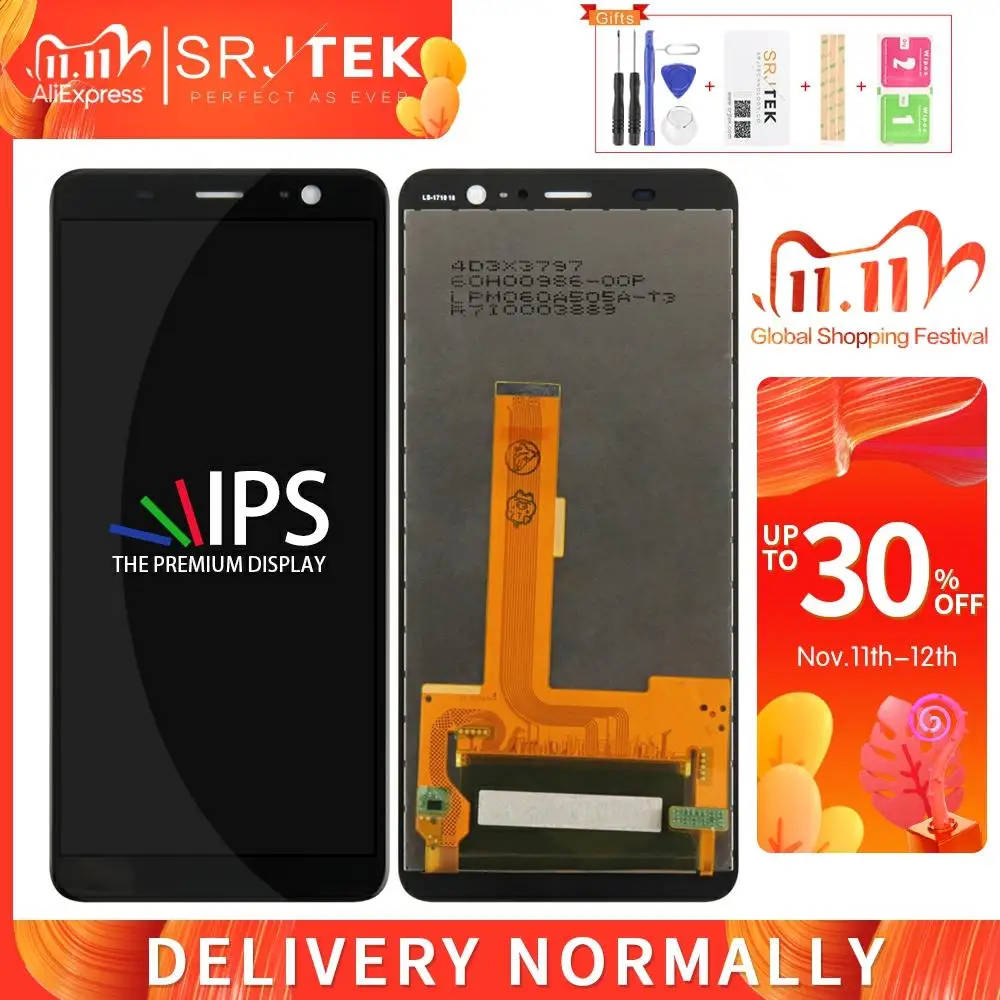 Сенсорный ЖК-экран Srjtek для HTC U11 PLUS, дигитайзер, стекло в сборе 6 дюймов с рамкой для HTC U11 + Plus, сенсорный экран
Сенсорный ЖК-экран Srjtek для HTC U11 PLUS, дигитайзер, стекло в сборе 6 дюймов с рамкой для HTC U11 + Plus, сенсорный экран