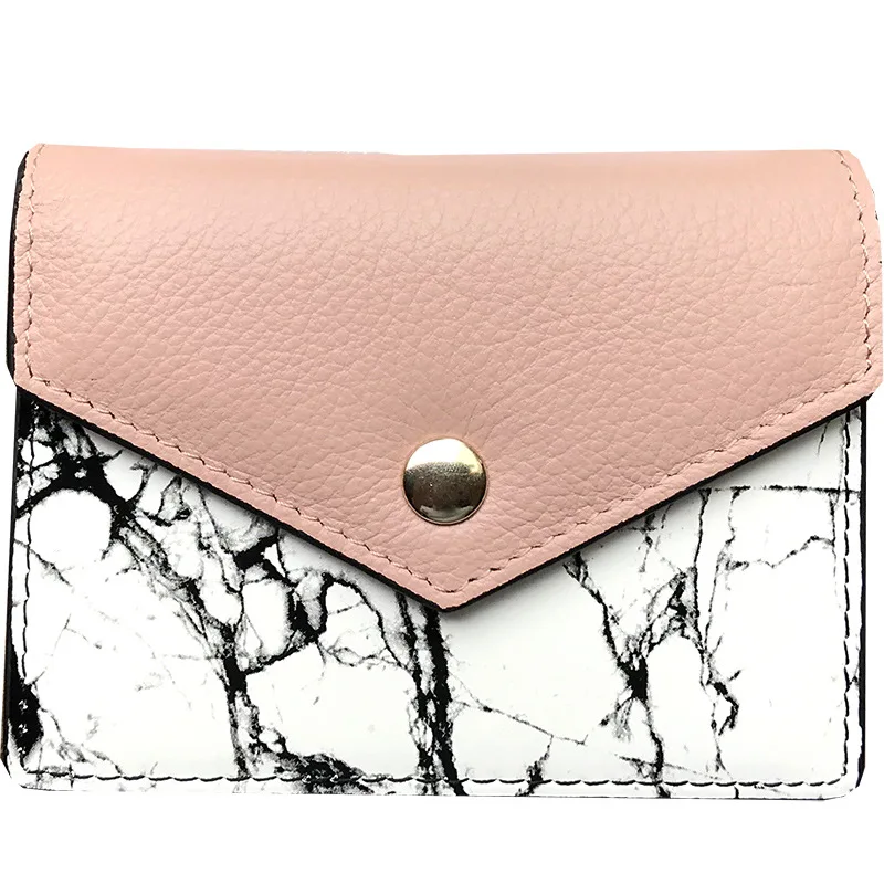 Genuine Leather Women Card Holder Cowhide Marbling Business ID Credit Card Holder Protector Coin Purse Money Bag Short Wallet
Genuine Leather Women Card Holder Cowhide Marbling Business ID Credit Card Holder Protector Coin Purse Money Bag Short Wallet