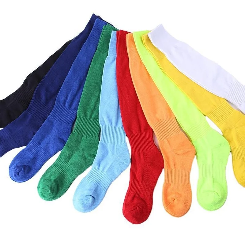 Solid Color Towel Bottom Football Socks Men Women Over Knee Soccer Stockings Wear-resistant Sports Socks Running Cycling SKJ038
Solid Color Towel Bottom Football Socks Men Women Over Knee Soccer Stockings Wear-resistant Sports Socks Running Cycling SKJ038