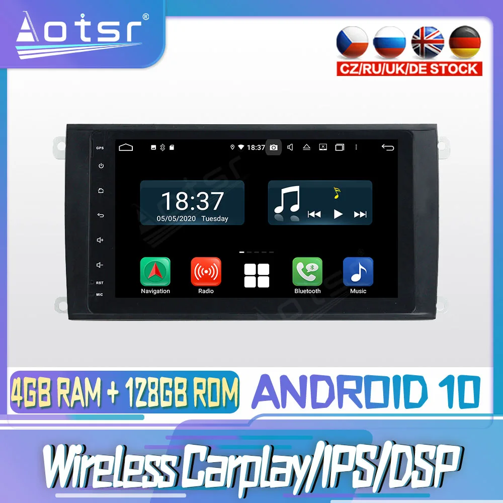 Android 10 PX6 128G For Porsche Cayenne 2003 - 2010 DVD GPS Navigation Auto Radio Stereo Video Multimedia Player HeadUnit 2din
Android 10 PX6 128G For Porsche Cayenne 2003 - 2010 DVD GPS Navigation Auto Radio Stereo Video Multimedia Player HeadUnit 2din