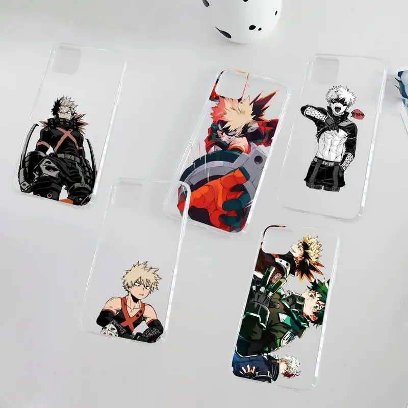 My Hero Academia deku bakugou Phone Case Clear Transparent for iPhone 11 12 13 mini pro XS MAX 8 7 6 6S Plus X 5S SE XR 2020
My Hero Academia deku bakugou Phone Case Clear Transparent for iPhone 11 12 13 mini pro XS MAX 8 7 6 6S Plus X 5S SE XR 2020