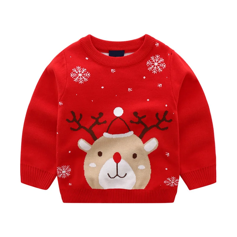 Spring Autumn Children Sweater Christmas Sweater boys Winter tops Men's Women's Baby Knitted Sweater Long Sleeve Cartoon Clothes
Spring Autumn Children Sweater Christmas Sweater boys Winter tops Men's Women's Baby Knitted Sweater Long Sleeve Cartoon Clothes