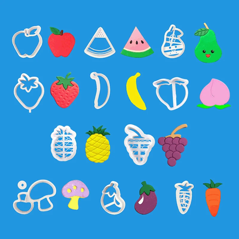 DIY creative cartoon fruit and vegetable steamed bread mold biscuit cake embossing baking assistant tool Cookie Cutter Cake Mold
DIY creative cartoon fruit and vegetable steamed bread mold biscuit cake embossing baking assistant tool Cookie Cutter Cake Mold