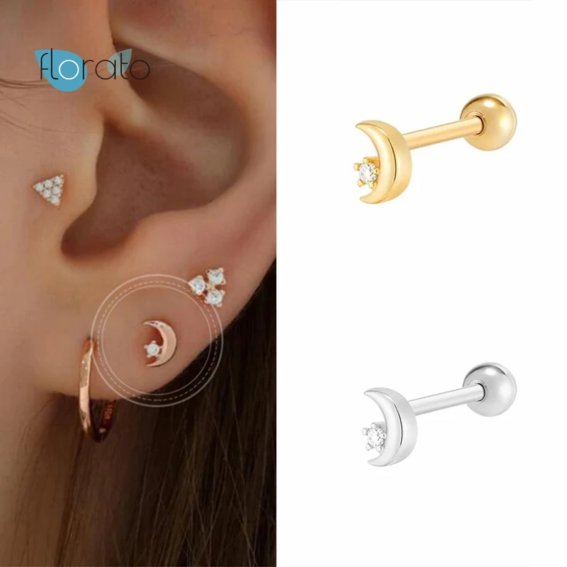YUXINTOME 925 Silver Ear Needle Moon Star Stud Earrings for Women Minimalist Small CZ Earring Korean Fashion Jewelry Accessories
YUXINTOME 925 Silver Ear Needle Moon Star Stud Earrings for Women Minimalist Small CZ Earring Korean Fashion Jewelry Accessories