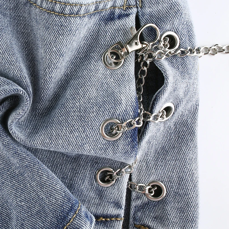 SEASONS Harajuku Hot Jeans Shorts Women With Chains Summer High Waisted Short Pants Fashion Split Buckle Up Shorts ASSH81165
SEASONS Harajuku Hot Jeans Shorts Women With Chains Summer High Waisted Short Pants Fashion Split Buckle Up Shorts ASSH81165