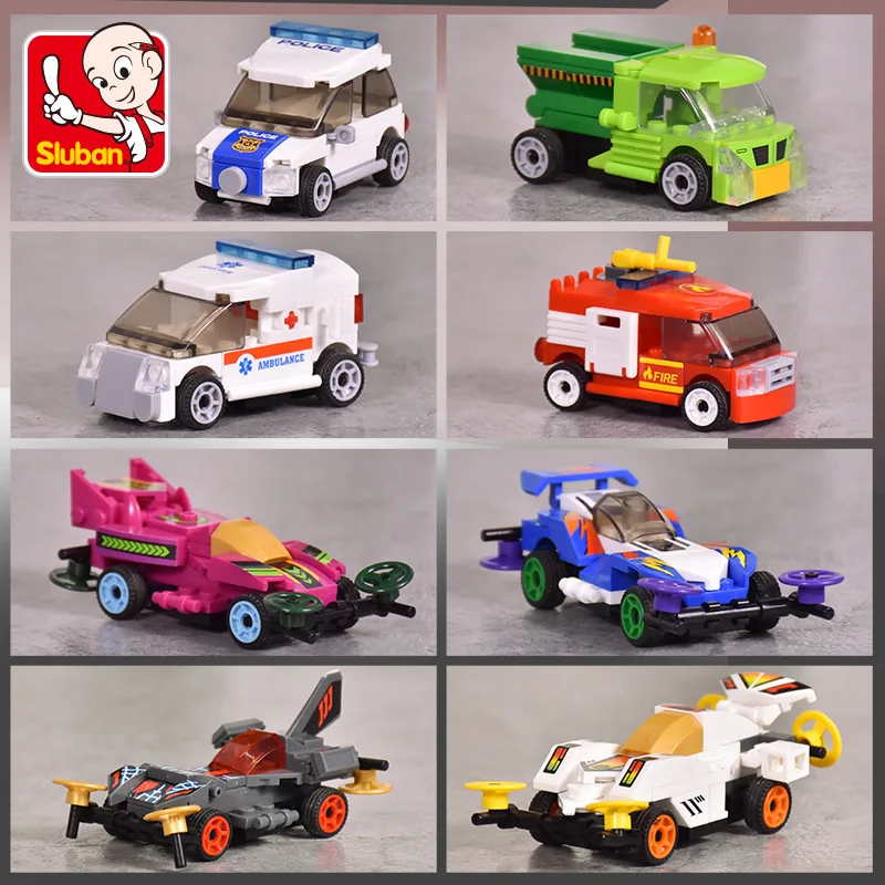 Eight building blocks children's educational assembling toy pull back racing fire truck police car four-wheel drive boy 407 pcs
Eight building blocks children's educational assembling toy pull back racing fire truck police car four-wheel drive boy 407 pcs