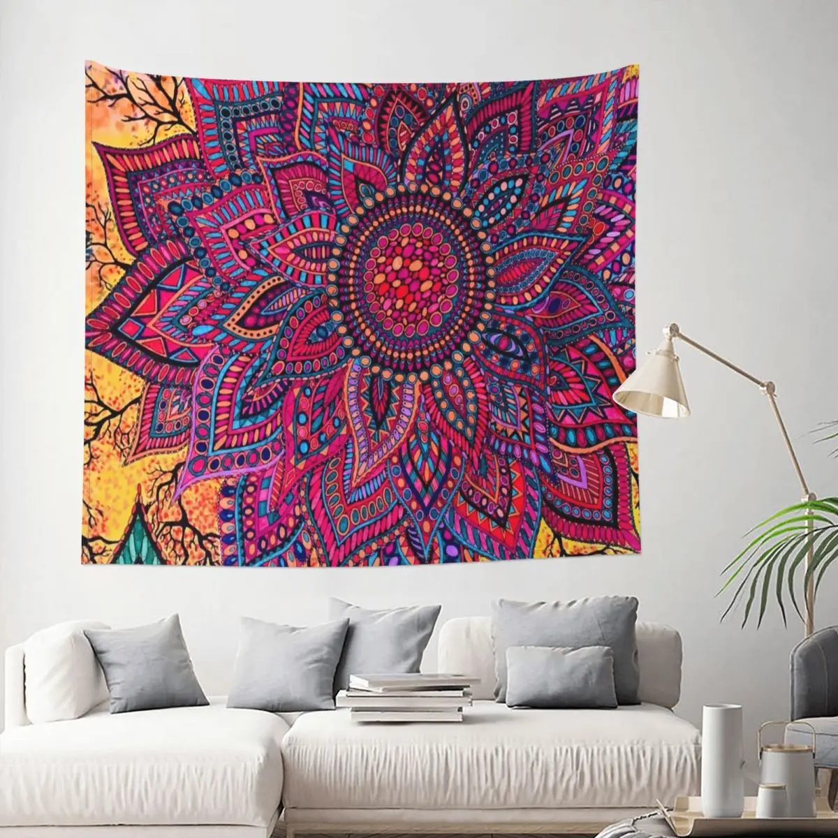Keep On Growing Tapestry Mandala Flower Boho Sacred Decoration Wall Room Home Decor Hanging Living room Kawaii Aesthetic Fashion
Keep On Growing Tapestry Mandala Flower Boho Sacred Decoration Wall Room Home Decor Hanging Living room Kawaii Aesthetic Fashion