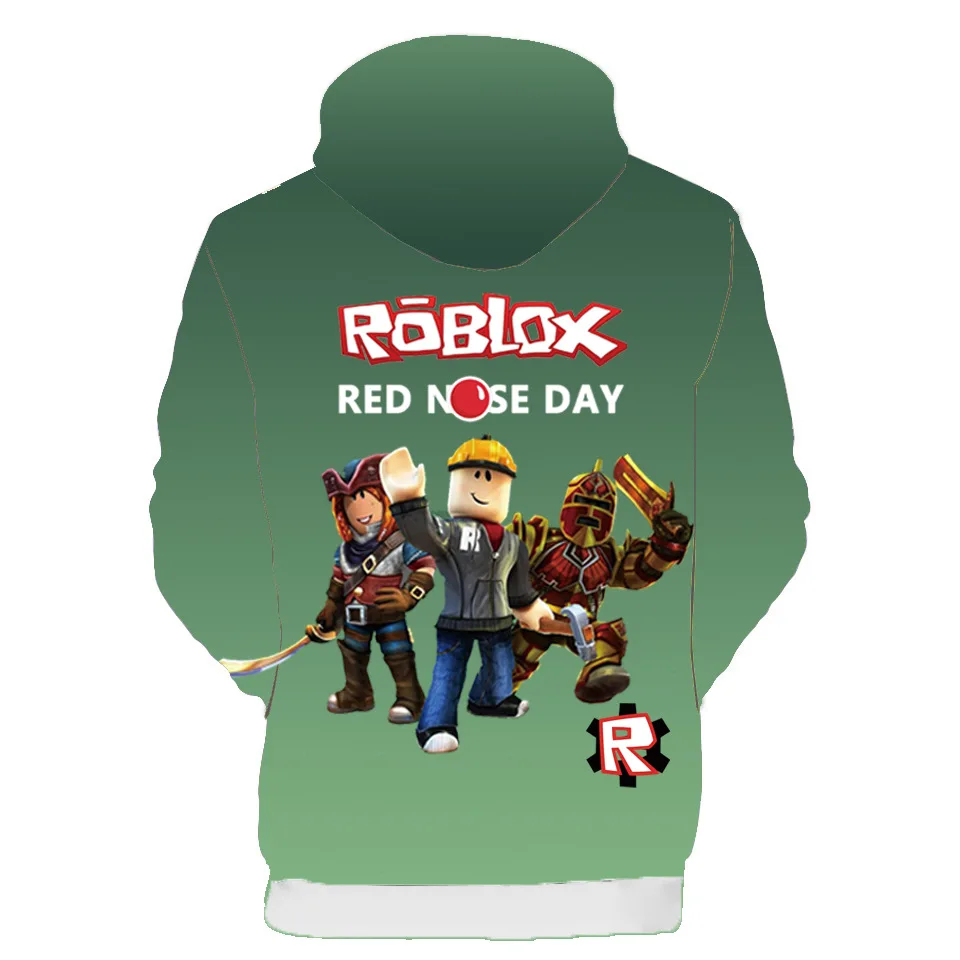 

Robloxing-Hoodie Boys Girls Long Sleeve Hooded Sweater New Digital 3D Fashion Sports Sweatshirt Hoodie 0567 Kids Spring Pullover