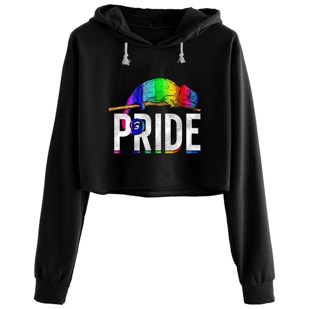 Кроп-толстовка женская Харадзюку, хамелеон, гордость, радуга, пуловер в эстетическом стиле, в стиле аниме эмо для девочек
Кроп-толстовка женская Харадзюку, хамелеон, гордость, радуга, пуловер в эстетическом стиле, в стиле аниме эмо для девочек