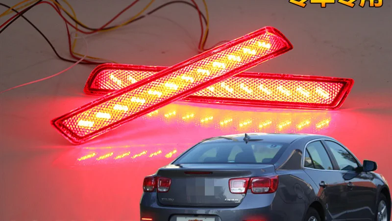 Eosuns Led Rear Bumper Lights Dynamic Turn Signal Brake Light Driving Lamp for Chevrolet Malibu 2012-2015
Eosuns Led Rear Bumper Lights Dynamic Turn Signal Brake Light Driving Lamp for Chevrolet Malibu 2012-2015