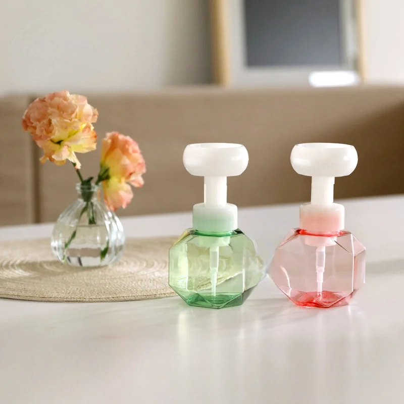 300ml Liquid Soap Dispenser Flower Shape Foam Foaming Pump Empty Bottle Plastic Clear Bottle Shower Gel Foam Pump Bottle
300ml Liquid Soap Dispenser Flower Shape Foam Foaming Pump Empty Bottle Plastic Clear Bottle Shower Gel Foam Pump Bottle