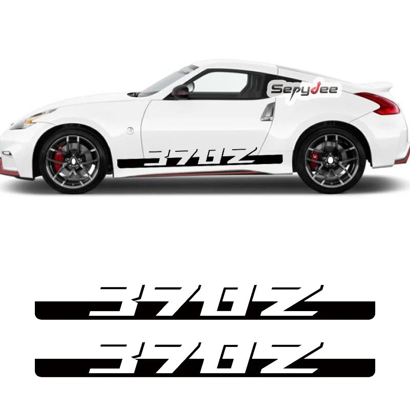 2Pcs Car Styling Door Side Skirt Sticker Racing Sport Stripes Graphics Vinyl Film Decals For Nissan 370Z Car Accessories
2Pcs Car Styling Door Side Skirt Sticker Racing Sport Stripes Graphics Vinyl Film Decals For Nissan 370Z Car Accessories