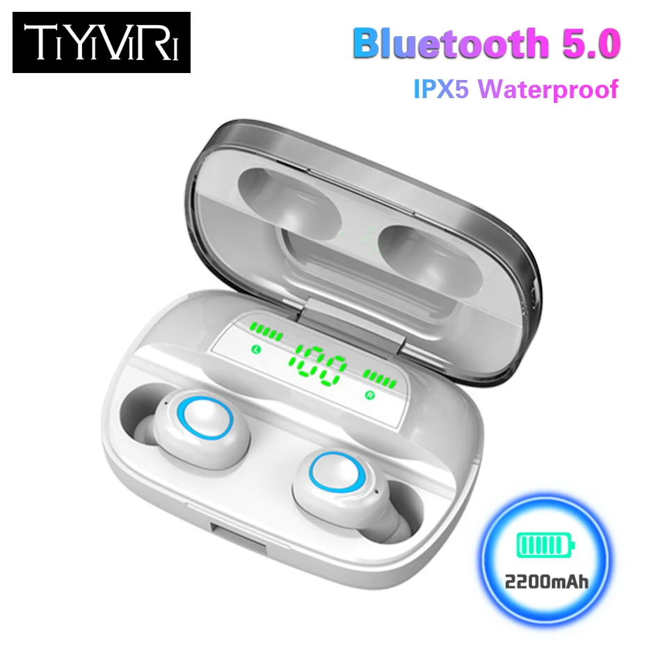 Фото TiYiViRi TP02 TWS магнитные беспроводные Bluetooth наушники мини настоящие стерео Hifi
