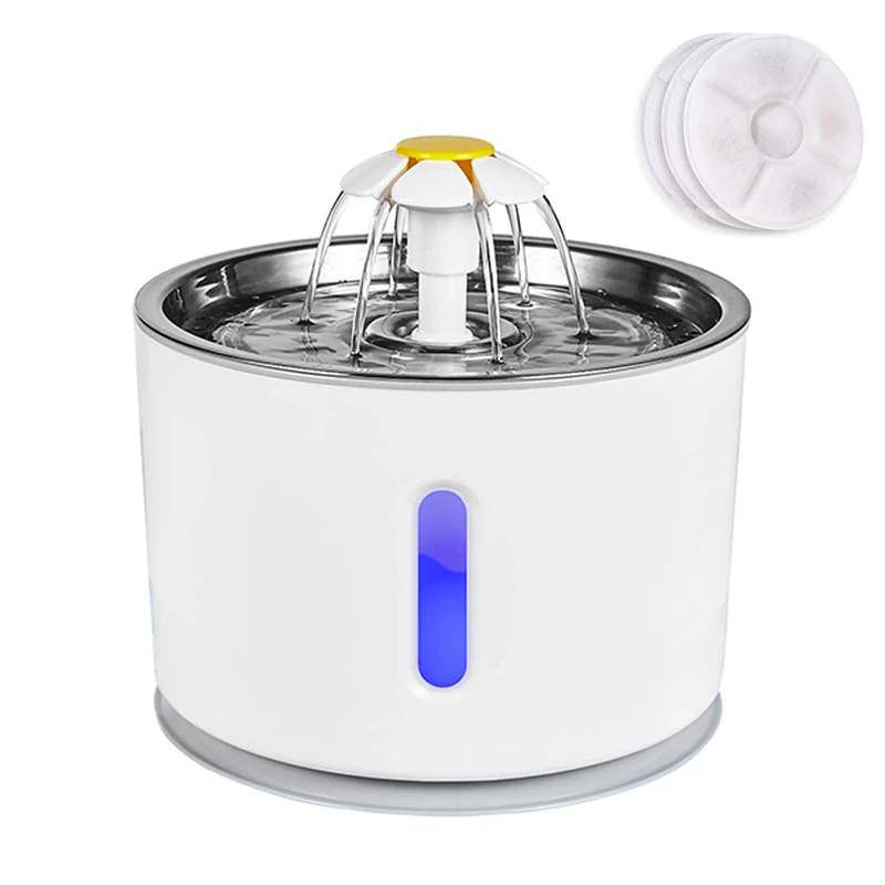 Cat Water Fountain Dog Drink Bowl Active Carbon Filter Automatic Pet Drinking Electric Dispenser Bowls Cats Drinker USB Powered
Cat Water Fountain Dog Drink Bowl Active Carbon Filter Automatic Pet Drinking Electric Dispenser Bowls Cats Drinker USB Powered