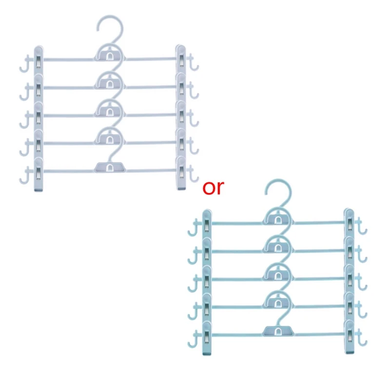 5 Foldable Hangers, Plastic Pants, Trousers And Skirts With Additional Hangers, With Clips And Hooks For Non-slip Home Storage
5 Foldable Hangers, Plastic Pants, Trousers And Skirts With Additional Hangers, With Clips And Hooks For Non-slip Home Storage
