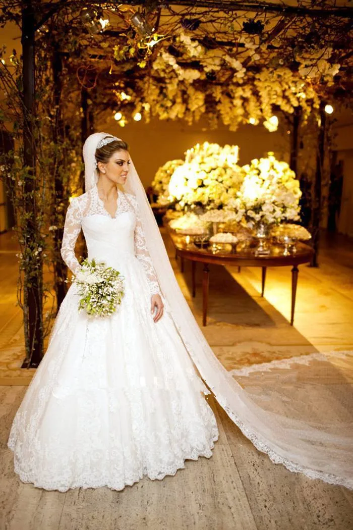 Vestido De Noiva 2016 Plus Size Wedding Dresses With Long Sleeves Vintage Lace Wedding Gowns Vestido De Casamento
Vestido De Noiva 2016 Plus Size Wedding Dresses With Long Sleeves Vintage Lace Wedding Gowns Vestido De Casamento