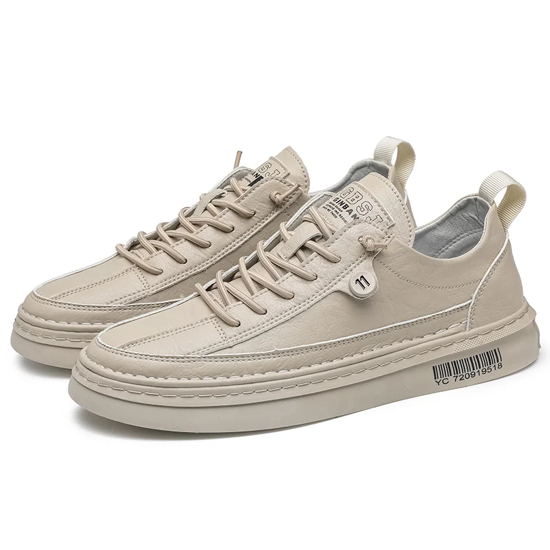 2021 Autumn and Winter New Sneakers Men's Shoes Korean Version of The Trend of All-match Leather Shoes Men's Casual Sports Shoes
2021 Autumn and Winter New Sneakers Men's Shoes Korean Version of The Trend of All-match Leather Shoes Men's Casual Sports Shoes