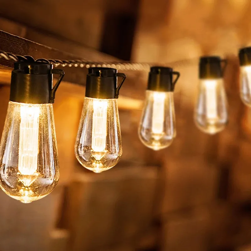 LED Solar String Lights Outdoor Decoration Light Bulb IP65 Waterproof Patio Lamp Holiday Garland for Vegetable Garden Furniture
LED Solar String Lights Outdoor Decoration Light Bulb IP65 Waterproof Patio Lamp Holiday Garland for Vegetable Garden Furniture