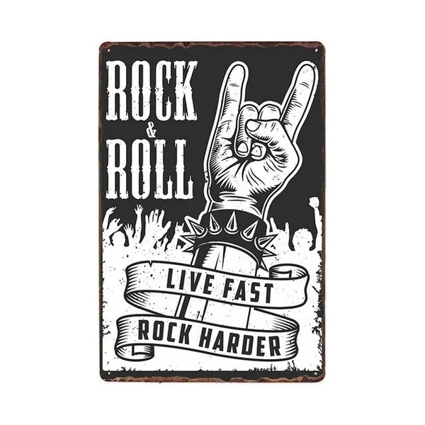 Customizable Metal Sign Retro Plaque Music Poster Vintage Bar Decoration Bar Decoration Modern Home Decoration 8x12 Inches
Customizable Metal Sign Retro Plaque Music Poster Vintage Bar Decoration Bar Decoration Modern Home Decoration 8x12 Inches