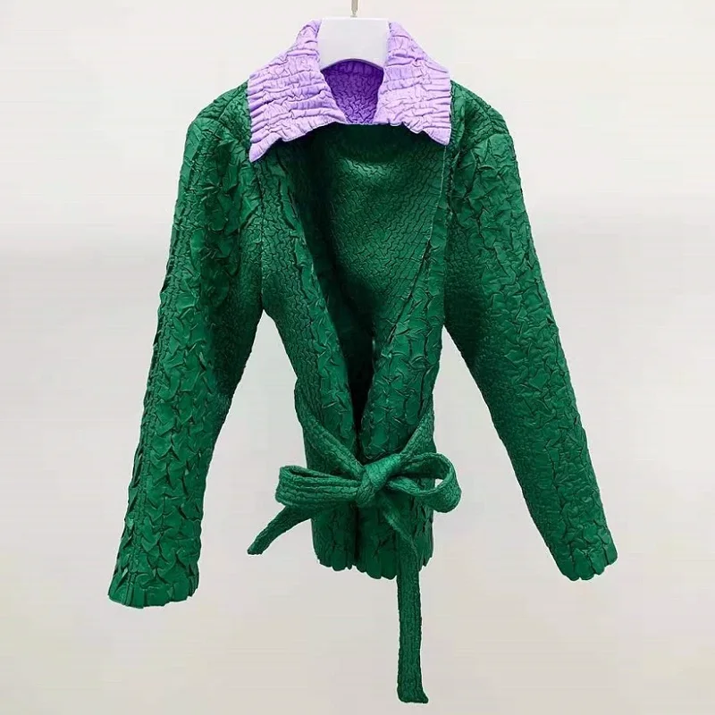 High Quality New Jackets 2021 Spring Autumn Blazer Coat Women Notched Collar Adjustable Belted Long Sleeve Green Black Blazers 
High Quality New Jackets 2021 Spring Autumn Blazer Coat Women Notched Collar Adjustable Belted Long Sleeve Green Black Blazers