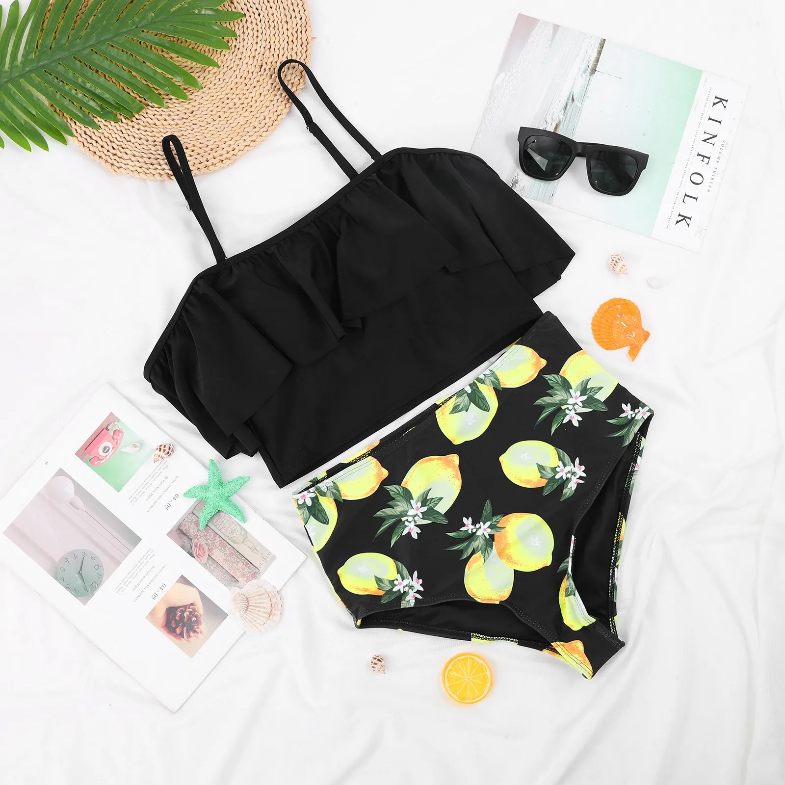 Navy And Floral Halter High-waisted Bikini Sets Swimsuit For Women Sexy Tank Two Pieces Swimwear 2021 Swimwear Women
Navy And Floral Halter High-waisted Bikini Sets Swimsuit For Women Sexy Tank Two Pieces Swimwear 2021 Swimwear Women