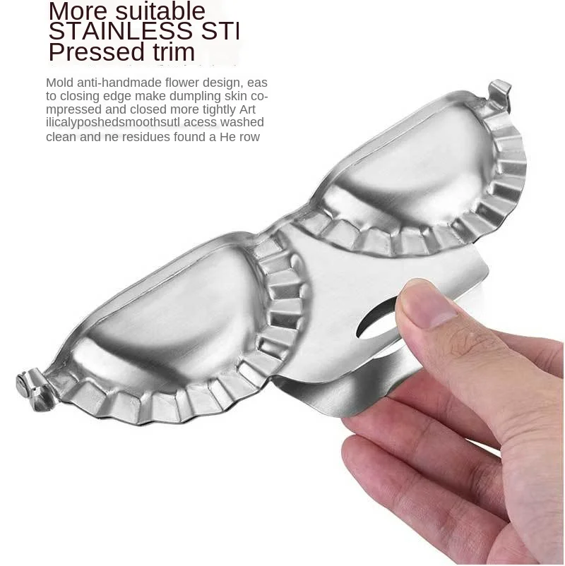 Stainless Steel 304 Double-Headed Dumpling Mold Dumpling Mould Dumpling Saddlebag Dumpling Machine
Stainless Steel 304 Double-Headed Dumpling Mold Dumpling Mould Dumpling Saddlebag Dumpling Machine