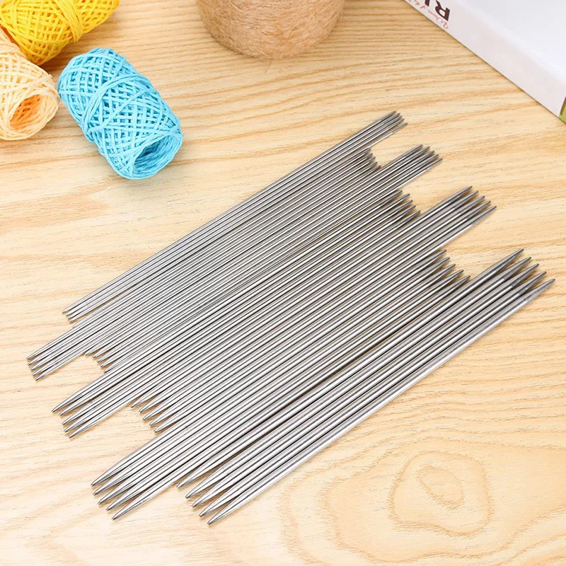 4Pc/Set 25CM Crochet Hook Straight Knitting Needles Stainless Steel Handle Crochet Hook DIY Sweater Weave Knitting Weave Tools
4Pc/Set 25CM Crochet Hook Straight Knitting Needles Stainless Steel Handle Crochet Hook DIY Sweater Weave Knitting Weave Tools
